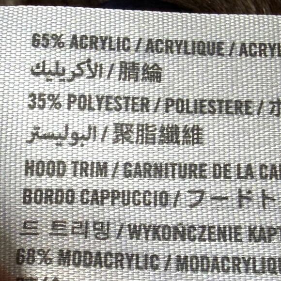 HOLLISTER Faux Fur Lined Twill Parka Coat Blue Men’s M Epic Flex Heritage NEW - Picture 8 of 14